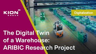 The Digital Twin of a Warehouse ARIBIC  KION Group [upl. by Adnana]