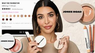 Testing the MOST POLARIZING Beauty Brand EVER  Jones Road Beauty [upl. by Case]