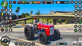 Big farming games farm games  tractor game 3d  farming simulator tractor game  tractor wale game [upl. by Garneau]