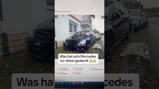 Außen Pfui unter Haube 1010😂🤩 mercedes automobile trending shorts funny fyp [upl. by Gilroy]