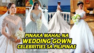 Pinakamahal na wedding gown ng mga celebrities [upl. by Eneli993]