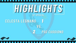 CELESTA LEGNANO 1 vs PSG CUGGIONO 2  IIIª OPEN B4  CSI Varese 2425 [upl. by Jim998]