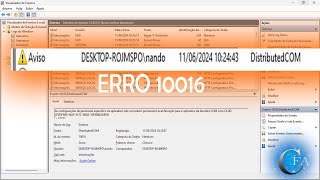 Como Corrigir o Erro DistributedCOM 10016 no Windows 11 [upl. by Anaiq474]