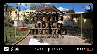 INTERVENCIONES POLICIALES ARRESTO DOMICILIARIO VIOLENCIA FAMILIAR VERIFICACIÓN DE PERSONAS [upl. by Ardnalak]