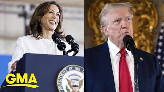 Latest on Harris and Trump campaigns [upl. by Yenahteb]