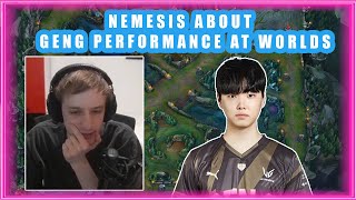 Nemesis About GENG Performance at WORLDS 2024 🤔 [upl. by Eldrid]