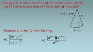 Simplifying Algebraic Expressions Involving Exponents [upl. by Manbahs]