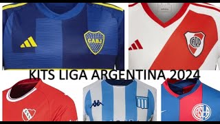 PES 2017  PES 2016  KITS LIGA ARGENTINA 2024 PARA TODO PARCHE [upl. by Hnoj]