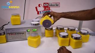 induction Foil Sealer for Ghee Glass Jars [upl. by Negiam]