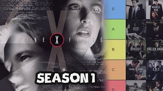 The X Files Season 1 Tierlist [upl. by Beal835]