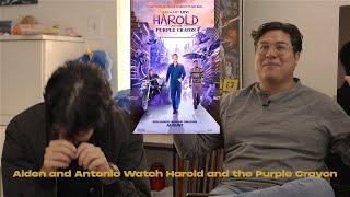 WHO IS THIS MOVIE FOR “Harold and the Purple Crayon” Review  Aiden amp Antonio Watch Ep 81 [upl. by Ilyssa]