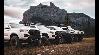 Waiparous Adventure Alberta Canada Ghost PLUZ Camping amp Offroad Exploration  Toyota Tacoma [upl. by Ahsirpac26]