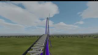 Gerstlauer Infinity Coaster Shuttle Onride ┃ NoLimits2 [upl. by Neelrac]