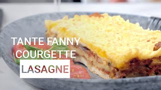 Easy Vegan Recept Courgette Lasagne met Tante Fanny [upl. by Akilak]