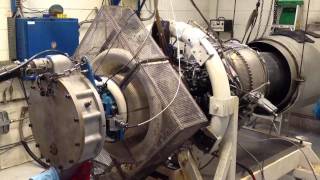 T53 turbine engine spool up [upl. by Nohsram]