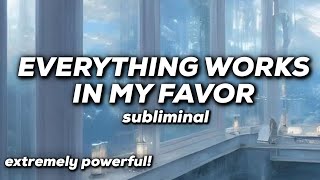 UNIVERSES FAVORITE SUBLIMINAL ☁️ Extremely powerful binaural subliminal short version [upl. by Blaze]