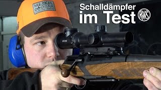 Schalldämpfer Test mit Merkel Helix  Vorbereitung Drückjagd Alljagd Reinhardswald [upl. by Heck]