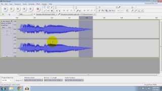 Audacity  How to add Fade In and Fade Out effects [upl. by Misti]