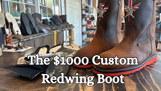 The 1000 Redwing Boot Resole amp Customization What We Did amp Why Was It 1000 [upl. by Anitsrhc]