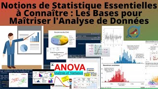 Notions de Statistique Essentielles à Connaître  Les Bases pour Maîtriser lAnalyse de Données [upl. by Ativ]