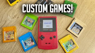 5 Pokémon GBC Romhacks on Real Cartridges [upl. by Hars307]