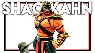 STORM COLLECTIBLES Mortal Kombat 9 SHAO KAHN BBTS Exclusive Action Figure Review [upl. by Janeczka253]