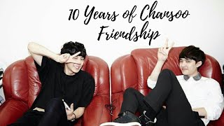 10 YEARS OF CHANSOO FRIENDSHIP AND STILL COUNTING [upl. by Artenehs]