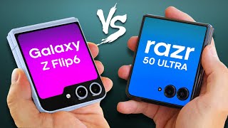 Motorola Razr 50 Ultra VS Samsung Galaxy Z Flip 6  Who Wins [upl. by Kotta]