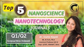 Top 5 Nanoscience and Nanotechnology journals  Scopus and WoS indexed [upl. by Sira]