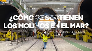 ¿CÓMO SE SOSTIENEN LOS MOLINOS EN EL MAR [upl. by Darin854]