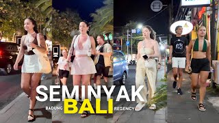 Seminyak After Dark Experience Balis Vibrant Weekend Nightlife [upl. by Adan]