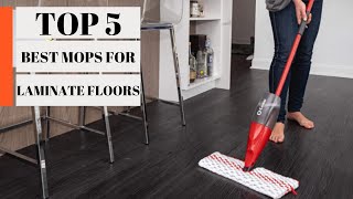 TOP 5 Best Mops for Laminate Floors 2023 [upl. by Neicul]