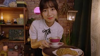 ASMR Relaxing Piercing Cafe🍪 [upl. by Ynnavoeg]