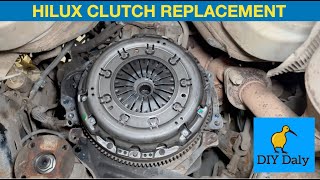 Toyota Hilux Clutch replacement [upl. by Rhyne]