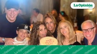 Thalía celebra su cumpleaños 52 junto a su esposo Tommy Mottola  La Opinión [upl. by Lamraj]