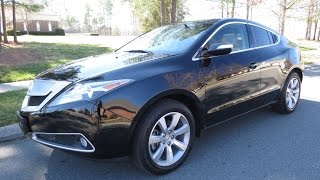 20102013 Acura ZDX SHAWD Start Up Exhaust Drive and In Depth Review [upl. by Udelle]