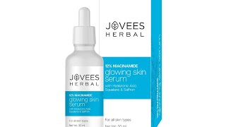 Jovees herbal glowing skin serum review best serum for glowing skin [upl. by Sternlight]