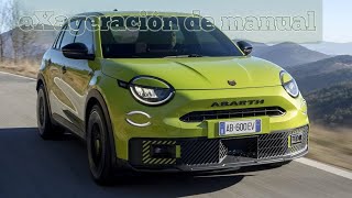 Abarth 600e eXageración de manual Podcast [upl. by Anatola401]