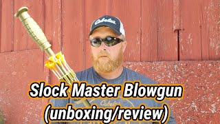 Slock Master Blowgun unboxingreview [upl. by Nemajneb]