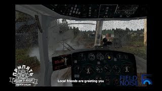 XPlane 11  Welcome to Pripyat scenery and Field Noise plugin preview [upl. by Luapnhoj]