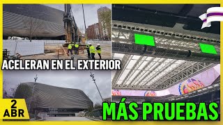 💥 ÚLTIMAS NOTICIAS ⚠️OBRAS del SANTIAGO BERNABÉU 2 Abril 2024 [upl. by Wenoa]