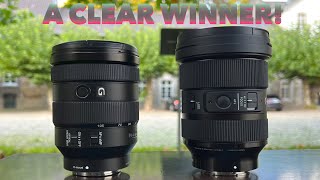 Sigma 2470 mm F28 vs Sony 24105 mm F40  Image amp Video comparison  Lens Reviews  4K [upl. by Erialc76]