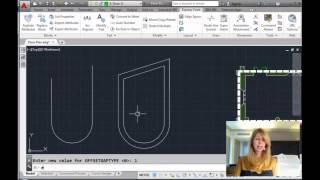 Get the Right Offset Gap in AutoCAD Lynn AllenCadalyst Magazine [upl. by Hawker]