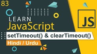 JavaScript setTimeout amp clearTimeout Tutorial in Hindi  Urdu [upl. by Ingunna460]