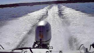 honda outboard bf 90 vtec take off ampwot [upl. by Ntsyrk518]