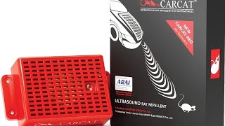 Carcat Ultrasound Rat Repellent 4th Gen Installation [upl. by Notyal17]