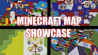 MC Map Worlds Showcase  Tour of lots of my maps [upl. by Fromma]