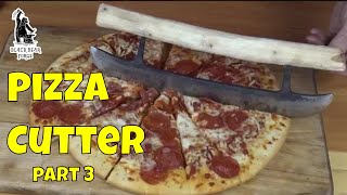 Pizza cutter part 3 final grinding and the handle [upl. by Hildebrandt940]