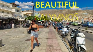 KALYMNOS GREECE 2024 🇬🇷 Best Island for your vacation in Greece 4K UHD [upl. by Nurat]