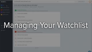 Managing Your Watchlist [upl. by Koy669]